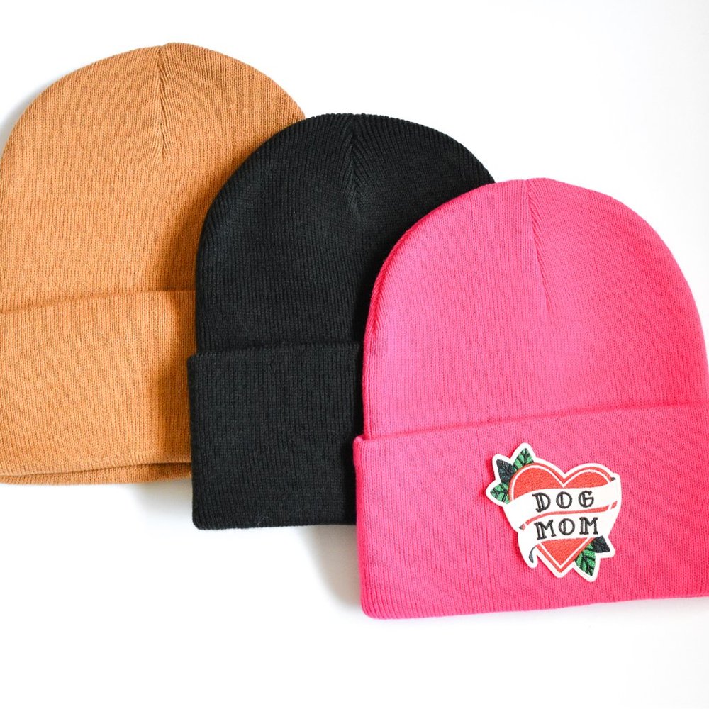 Dog Mom Beanie
